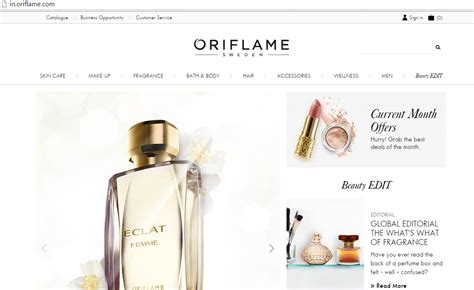 oriflame website